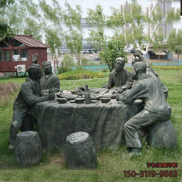 宴席_戶外農家院商業街民俗景觀小品