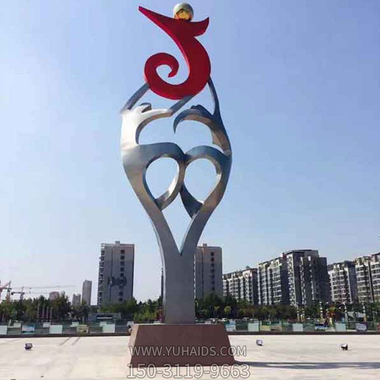 戶(hù)外廣場(chǎng)不銹鋼創(chuàng)意園林大型景觀擺件雕塑