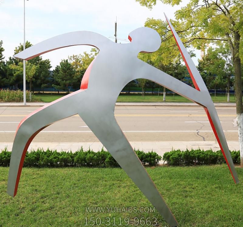 學(xué)校操場不銹鋼標槍雕塑