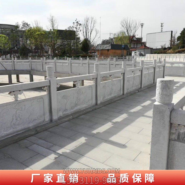 河道石材欄桿 景觀石雕石欄桿 戶(hù)外青石護(hù)欄雕塑