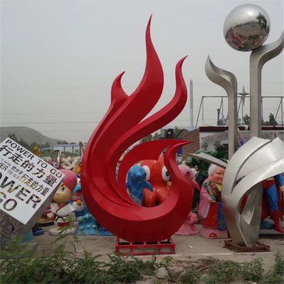不銹鋼城市火鳳凰雕塑的作用是啥？