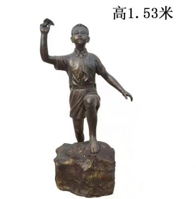 鑄銅城市毛澤東偉人雕像是怎么制作出來的？