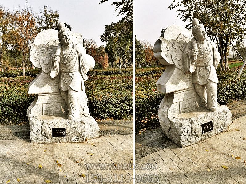 學(xué)院景區(qū)擺放24孝人物大理石雕像 學(xué)院景區(qū)擺放24孝人物大理石雕像