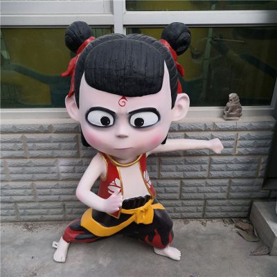 玻璃動漫雕塑的作用是啥？