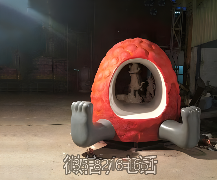 荔枝造型玻璃鋼創(chuàng)意雕塑